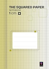 Squared paper notebook for sale  Delivered anywhere in UK