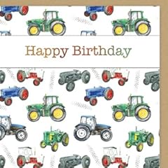 Tractor birthday card for sale  Delivered anywhere in UK