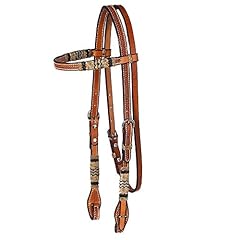 Nrs rawhide browband for sale  Delivered anywhere in USA 