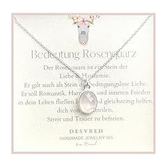 Desyreh handmade rosenquarz gebraucht kaufen  Wird an jeden Ort in Deutschland