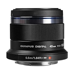 Usado, Olympus V311030BE000 - Objetivo para Micro Cuatro Tercios ED 45 mm f/1,8 , color negro segunda mano  Se entrega en toda España 