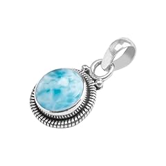 Larimar stone 925 for sale  Delivered anywhere in UK