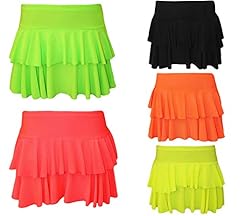Neon skirts black for sale  Delivered anywhere in UK