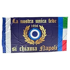 Bandiera napoli 90x150 usato  Spedito ovunque in Italia 