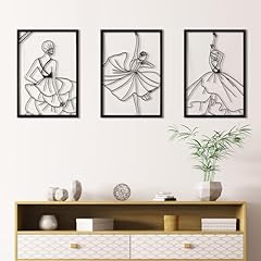 Art3d set black for sale  Delivered anywhere in USA 