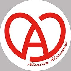 Sticker autocollant alsace d'occasion  Livré partout en France