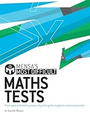 Mensa difficult maths for sale  Delivered anywhere in UK