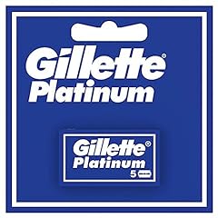 Gillette platinum lamette usato  Spedito ovunque in Italia 