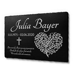 Schiefer gedenktafel grabplatt gebraucht kaufen  Wird an jeden Ort in Deutschland