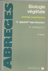 Biologie vegetale plantes d'occasion  Livré partout en France