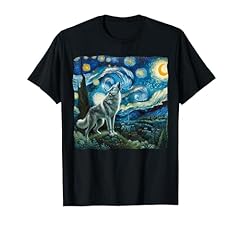 Wolf starry night for sale  Delivered anywhere in USA 