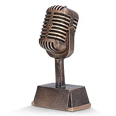 Trofeo microfono ferro usato  Spedito ovunque in Italia 