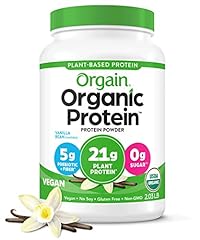 Orgain Organic Vegan Protein Powder, Vanilla Bean - for sale  Delivered anywhere in USA 
