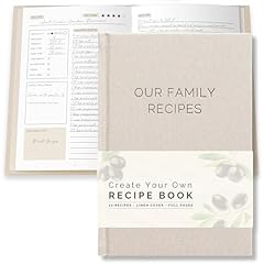 Blank recipe book for sale  Delivered anywhere in USA 