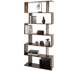 Costway wooden bookcase for sale  Delivered anywhere in UK