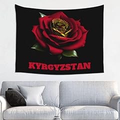 Tapestry kyrgyzstan flag for sale  Delivered anywhere in USA 