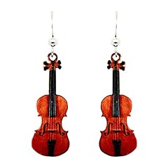Classic violin earrings for sale  Delivered anywhere in USA 