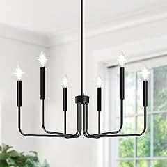 Black chandelier light for sale  Delivered anywhere in USA 