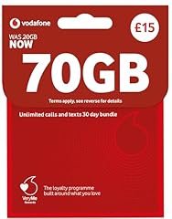 Vodafone sim card for sale  Delivered anywhere in UK