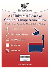 Universal laser transparency for sale  Delivered anywhere in UK