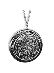 Collier médaillon argent d'occasion  Livré partout en France