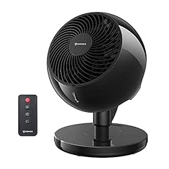 Used, AIRMATE Air Circulator Fan with 10 Speeds, 120° Oscillating Table Fan with Remote, 12in Desk Fan with DC Powerful Airflow, Silent Vortex Fan 30dB Noise, Portable Desktop Cold Air Fan for Bedroom, Home, Whole Room [Black] for sale  Delivered anywhere in USA 