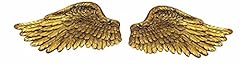 Pair angel wings for sale  Delivered anywhere in UK