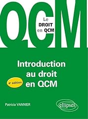 Introduction droit qcm. d'occasion  Livré partout en Belgiqu