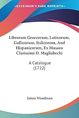 Librorum graecorum latinorum for sale  Delivered anywhere in UK