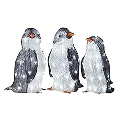 3pcs christmas penguin for sale  Delivered anywhere in UK