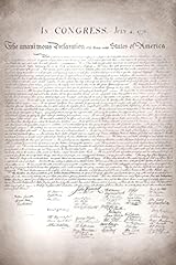 Laminated declaration independ for sale  Delivered anywhere in USA 