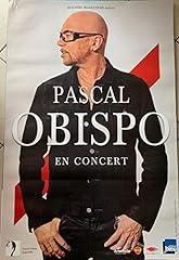 Affiche pascal obispo d'occasion  Livré partout en France