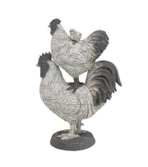 Deco polystone rooster for sale  Delivered anywhere in USA 