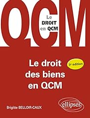 Droit biens qcm d'occasion  Livré partout en Belgiqu