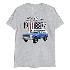 1972 Chevy Blazer K5 Light Blue Vintage Truck Short-Sleeve for sale  Delivered anywhere in Canada