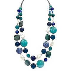 Collana corta artigianale usato  Spedito ovunque in Italia 