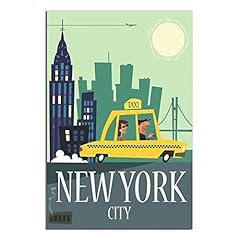 Poster vintage viaggio usato  Spedito ovunque in Italia 