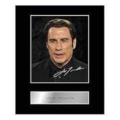 Autografata john travolta usato  Spedito ovunque in Italia 