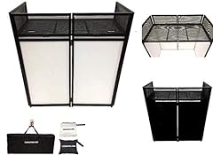 DJ Event Facade White/Black Scrim Metal Frame Booth, used for sale  Delivered anywhere in Canada