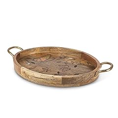 Butterfly oval tray for sale  Delivered anywhere in USA 