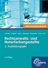 Rechtsanwalts und notarfachang d'occasion  Livré partout en France