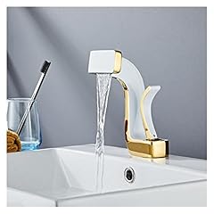 Basin faucets white for sale  Delivered anywhere in USA 