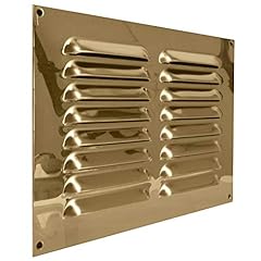 Solid brass louvre for sale  Delivered anywhere in UK