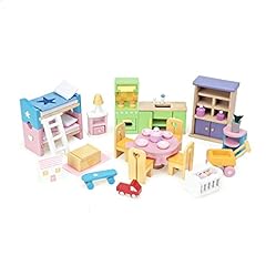 Le Toy Van - Wooden Dolls House Full Starter Furniture, used for sale  Delivered anywhere in UK