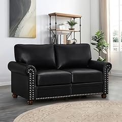 Faux leather loveseat for sale  Delivered anywhere in USA 