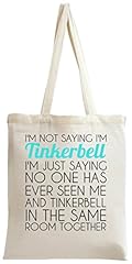 Tinkerbell funny slogan for sale  Delivered anywhere in UK