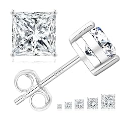 Krkc moissanite studs for sale  Delivered anywhere in UK