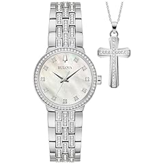 Bulova ladies crystal for sale  Delivered anywhere in USA 
