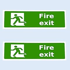 Fire exit sticker for sale  Delivered anywhere in UK