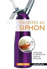 Recettes siphon d'occasion  Livré partout en France